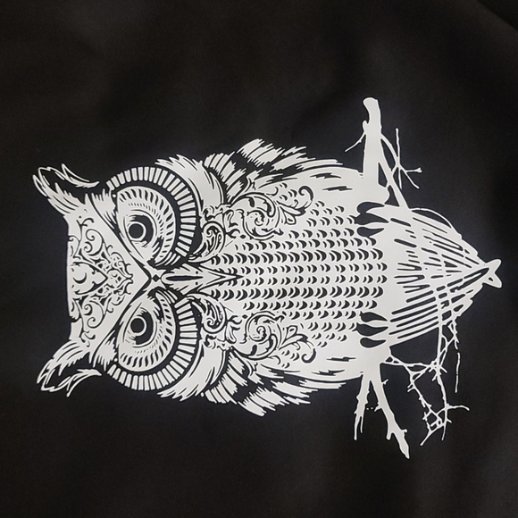 Heavy Duty Owl Hoodie - Picture 3 of 5